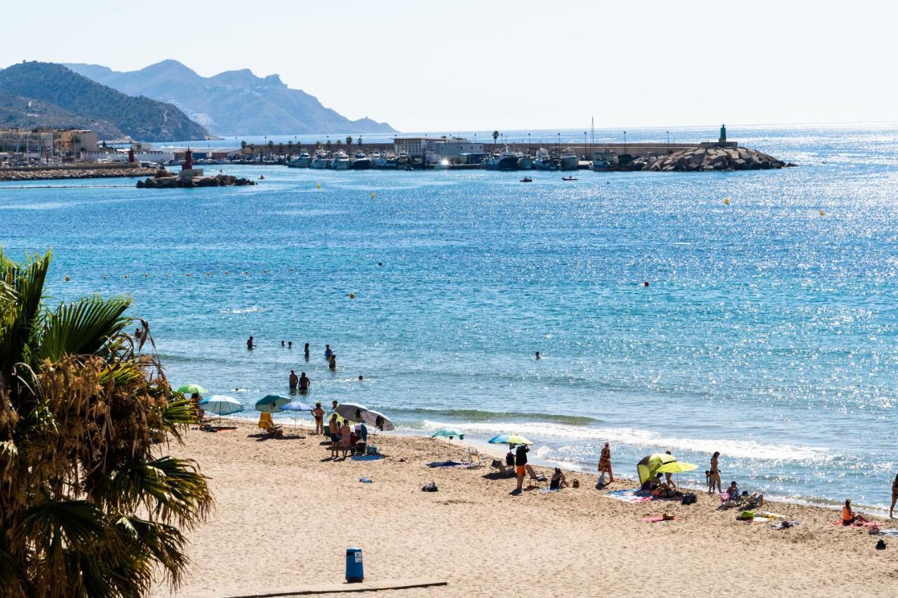 ビリャホヨサLa Vila Es Vella - El Mirador Del Mediterraneoアパートメント エクステリア 写真